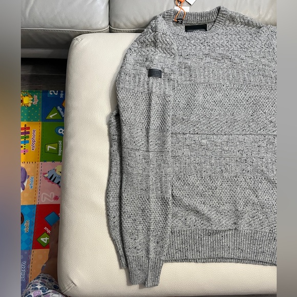 NWT - Superdry Men’s Wool Blended Ribbed Knit Sweater - Size XL - Picture 9 of 14